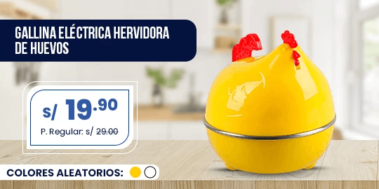 Gallina Eléctrica Hervidora de Huevos