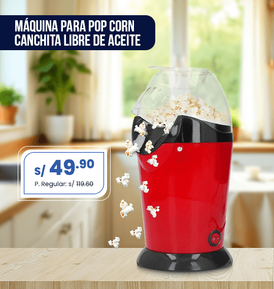 Máquina para Pop Corn